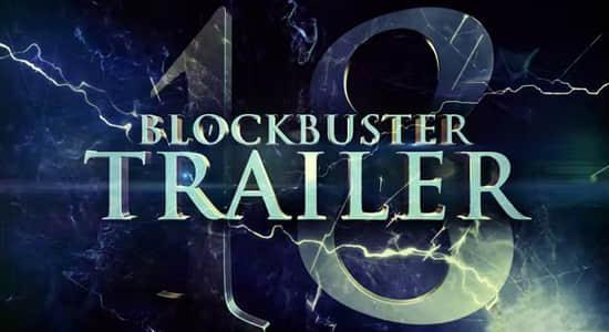 AE模板-史诗震撼三维文字标题电影大片开场预告片头动画 Blockbuster Trailer 18 Electricity