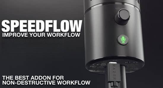 Blender插件-简单高效管理简化工作流程工具 SpeedFlow for Blender v3.0.0 Blender插件-简单高效管理简化工作流程工具 SpeedFlow for Blender v3.0.0