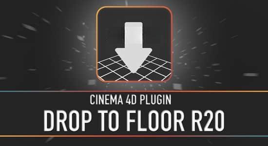 地面对齐C4D插件 Drop To Floor V1.2 Win/Mac 地面对齐C4D插件 Drop To Floor V1.2 Win/Mac