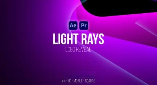 AE/PR模板-简洁大气放射光线LOGO标志片头动画 Light Rays Logo Reveal AE/PR模板-简洁大气放射光线LOGO标志片头动画 Light Rays Logo Reveal