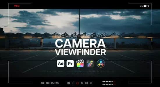 视频素材/AE/PR模板-摄像机录制取景框叠加元素动画 Overlays Camera Viewfinder 视频素材/AE/PR模板-摄像机录制取景框叠加元素动画 Overlays Camera Viewfinder