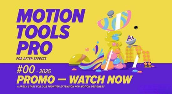 AE脚本-中心点对齐关键帧曲线调整MG脚本 Motion Tools Pro V2.0.13