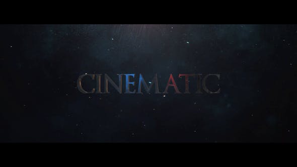 AE模板-三维金属质感文字标题电影游戏宣传介绍片头 Cinematic Trailer AE模板-三维金属质感文字标题电影游戏宣传介绍片头 Cinematic Trailer