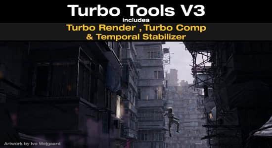 Blender插件-加快渲染速度 Turbo Render V3.0 Blender插件-加快渲染速度 Turbo Render V3.0