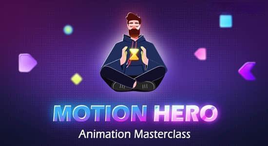 MG动画进阶学习AE教程(英文字幕) After Effects Motion Graphics – Animation Master Class