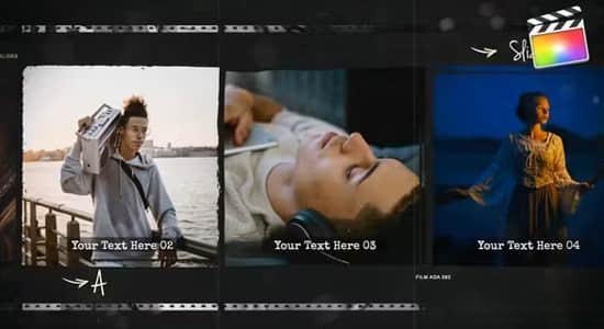 FCPX插件-复古老电影胶片边框幻灯片照片展示介绍动画 Emotion Slides FCPX插件-复古老电影胶片边框幻灯片照片展示介绍动画 Emotion Slides