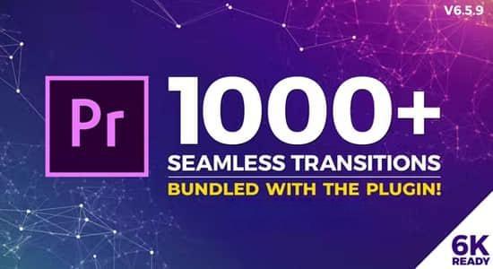 PR脚本-1000个冲击缩放干扰破损摄像机平移扭曲炫光视频无缝转场预设 V6.5.9
