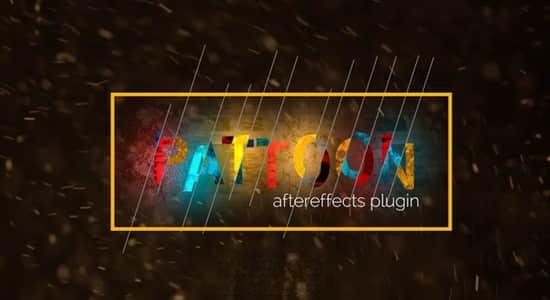 AE插件-图层纹理贴图背景制作 Pattoon V1.6 Win/Mac AE插件-图层纹理贴图背景制作 Pattoon V1.6 Win/Mac