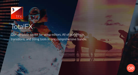 视觉特效转场调色字幕稳定防抖AE/PR/VEGAS/达芬奇插件 NewBlue TotalFX 7 build 221118 CE Win