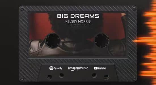 AE模板-复古盒式磁带音乐播放音频可视化动画 Cassette Music Visualizer AE模板-复古盒式磁带音乐播放音频可视化动画 Cassette Music Visualizer