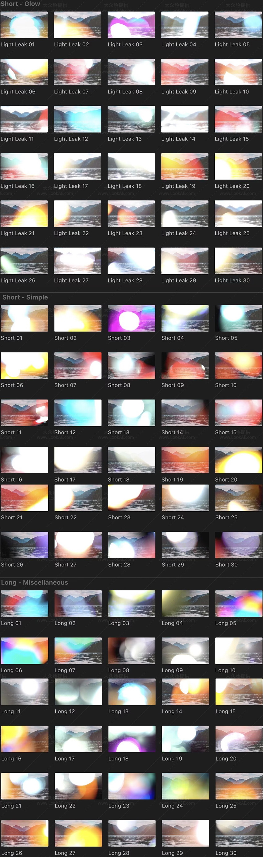 FCPX插件-90个真实镜头漏光光效转场过渡动画Leaks Transitions FCPX插件-90个真实镜头漏光光效转场过渡动画Leaks Transitions