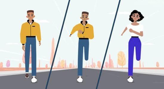 前视图人物角色绑定动画制作AE教程 Rigging Animation from the Front View in AE 前视图人物角色绑定动画制作AE教程 Rigging Animation from the Front View in AE