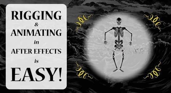 人体骨骼IK绑定联动AE插件 BAO Bones V1.5.10 Win/Mac