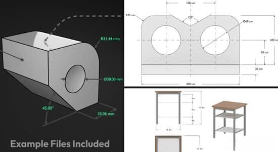 模型长度角度面积测量参数标注Blender插件 Measurable V1.2