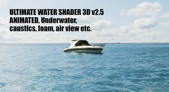 Blender插件-终极水着色器工具 Ultimate Water Shader V2.6.0 Blender插件-终极水着色器工具 Ultimate Water Shader V2.6.0