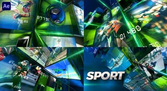 运动赛事体育频道新闻片头动画开场AE模板 Sport News Opener 运动赛事体育频道新闻片头动画开场AE模板 Sport News Opener