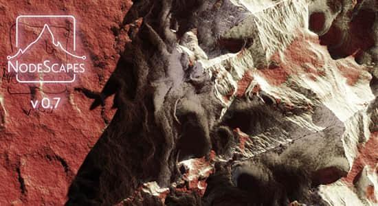 Blender插件-三维自然地形生成工具 NodeScapes V0.6 Blender插件-三维自然地形生成工具 NodeScapes V0.6
