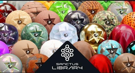 Blender插件-程序化材质预设库 Sanctus Library v2.4.0 – Procedural Materials+使用教程 Blender插件-程序化材质预设库 Sanctus Library v2.4.0 – Procedural Materials+使用教程