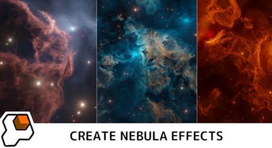 Blender插件-三维太空璀璨星云生成器 Nebula Generator V2.0.2