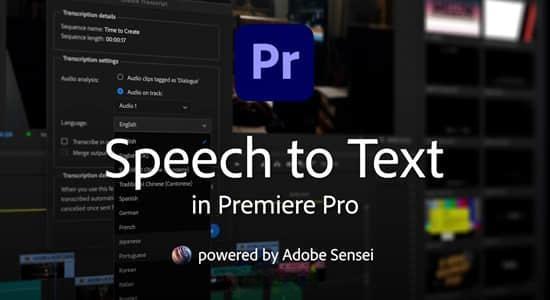 PR插件-语音说话对白转时间轴字幕工具 Speech to Text for Premiere Pro 2022 Win PR插件-语音说话对白转时间轴字幕工具 Speech to Text for Premiere Pro 2022 Win