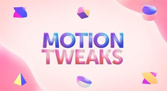 AE脚本-运动图形样式MG动画工具包 Motion Tweaks v1.1.1