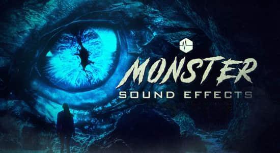 856个悬疑恐怖怪兽虫子丧尸生物咆哮呻吟无损音效 Monster SFX