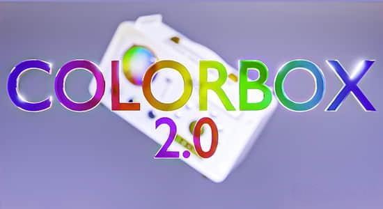 色彩搭配色卡参考选择Blender插件 Color Box V2.0.0 色彩搭配色卡参考选择Blender插件 Color Box V2.0.0