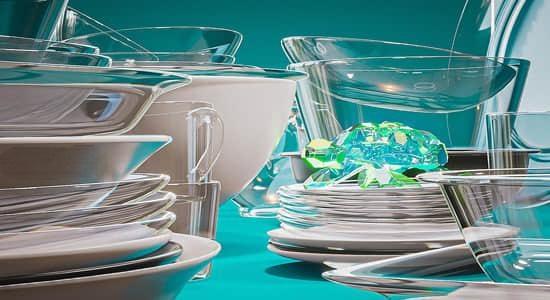 Blender插件-三维真实玻璃材质着色器 Eevee Glass Shader + 使用教程 Blender插件-三维真实玻璃材质着色器 Eevee Glass Shader + 使用教程