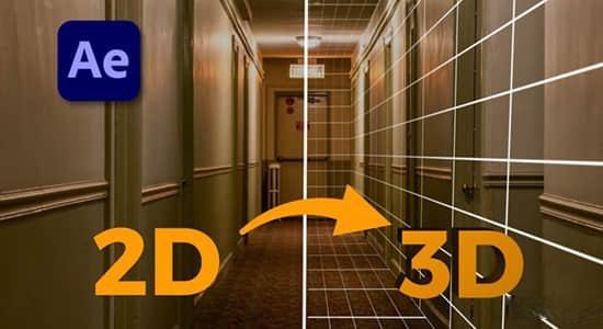 AE脚本-平面照片转三维空间映射动画 Camera Projection Script + 使用教程 AE脚本-平面照片转三维空间映射动画 Camera Projection Script + 使用教程