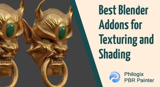 贴图分层绘制Blender插件 Philogix Pbr Painter V3.1.1 贴图分层绘制Blender插件 Philogix Pbr Painter V3.1.1