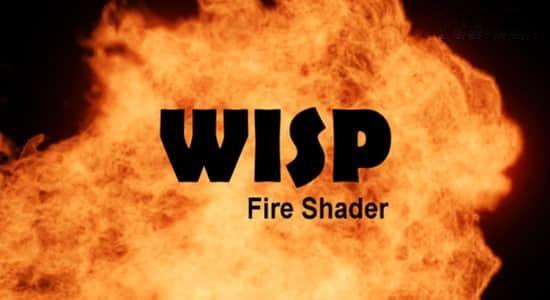 真实火焰特效模拟Blender插件 WISP Fire Shader V1.3 真实火焰特效模拟Blender插件 WISP Fire Shader V1.3