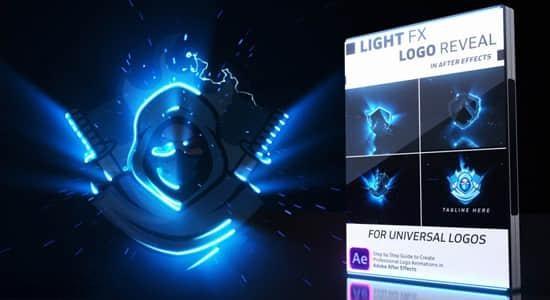 AE教程-图形LOGO标志能量电流光效描边特效制作 Motion Graphics Light FX Logo Reveal in After Effects AE教程-图形LOGO标志能量电流光效描边特效制作 Motion Graphics Light FX Logo Reveal in After Effects
