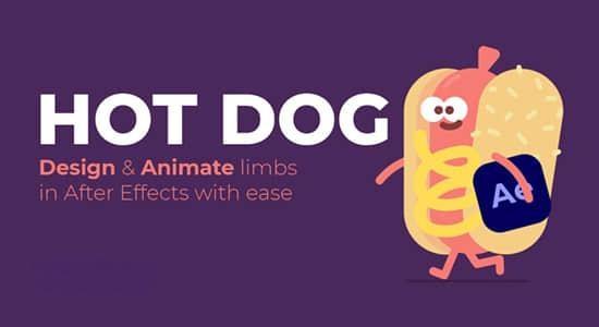 中文汉化AE插件-设计制作MG人物角色肢体动作工具 HotDog v1.1.4 Win/Mac 中文汉化AE插件-设计制作MG人物角色肢体动作工具 HotDog v1.1.4 Win/Mac
