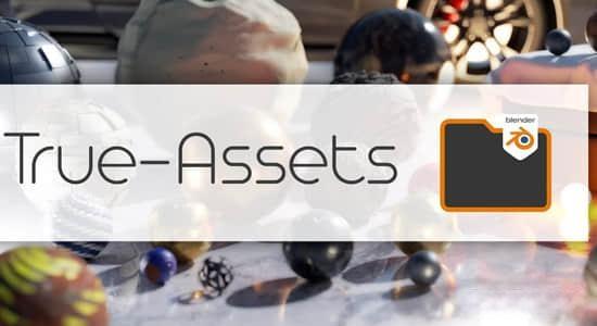 材质贴图工程预设标记管理Blender插件 True-Assets V3.2.0a 材质贴图工程预设标记管理Blender插件 True-Assets V3.2.0a