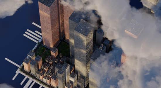 Blender插件-航拍城市三维场景生成器 Citigen V1.6.2 Blender插件-航拍城市三维场景生成器 Citigen V1.6.2