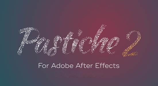 AE插件-众多图片文字汇聚成自定义图形 Pastiche v2.1.10 Mac