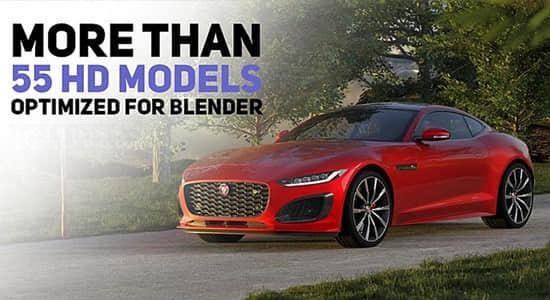 Blender预设-三维汽车模型绑定预设 Car Transportation Pro V4 – Addon Car And Vehicle Rigged Cars Library Car