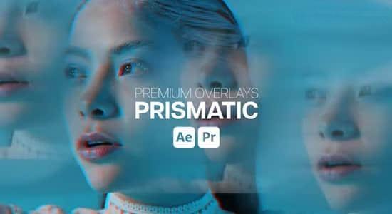 AE/PR模板-棱镜折射叠加视觉效果 Premium Overlays Prismatic AE/PR模板-棱镜折射叠加视觉效果 Premium Overlays Prismatic