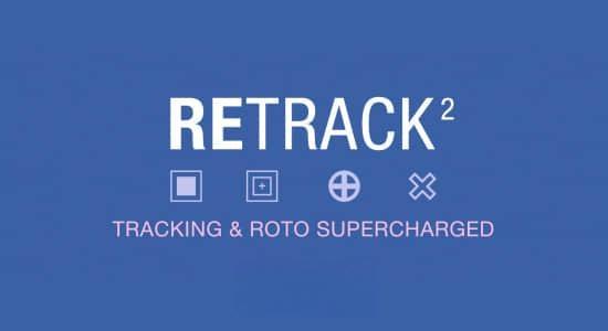 重新调整编辑修改不良跟踪数据AE脚本 ReTrack v2.1.2 重新调整编辑修改不良跟踪数据AE脚本 ReTrack v2.1.2
