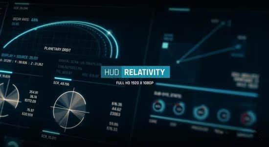 AE模板-150种全屏UI按钮数据可视化图形动画 HUD - Relativity AE模板-150种全屏UI按钮数据可视化图形动画 HUD - Relativity