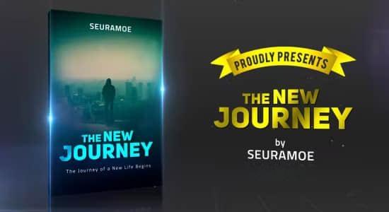 AE模板-三维书籍模型翻转展示介绍动画 Book Promo