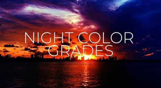 10组白天变黑夜LUTs调色预设 Night Color Grades 10组白天变黑夜LUTs调色预设 Night Color Grades