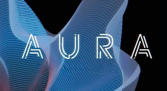 AE插件-抽象三维图形循环动画生成插件 Aura v1.2.4 Win