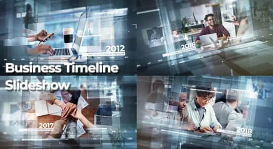 AE模板-数字科技感公司企业时间发展历程展示动画 Business Timeline Presentation AE模板-数字科技感公司企业时间发展历程展示动画 Business Timeline Presentation