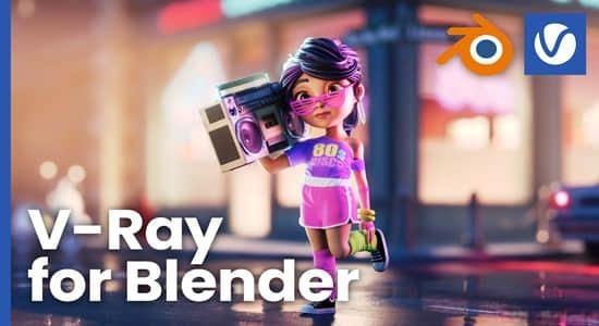 Blender Vray渲染器插件 V-Ray 7.10.01 for Blender 4.2-4.5 Win