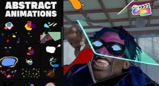 FCPX插件-抽象艺术风格彩色MG图形动画包Abstract Animations Pack 02 FCPX插件-抽象艺术风格彩色MG图形动画包Abstract Animations Pack 02
