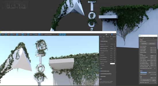 藤蔓生长3DS MAX插件 Gtools Gtools Ivy v0.79