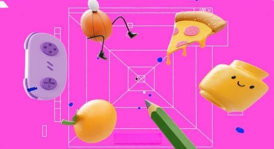 C4D教程-学习制作三维运动图形动画 2D to 3D with Cinema 4D C4D教程-学习制作三维运动图形动画 2D to 3D with Cinema 4D