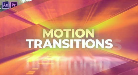 翻转拉升缩放移动运动转场预设AE模板 Motion Transitions 翻转拉升缩放移动运动转场预设AE模板 Motion Transitions