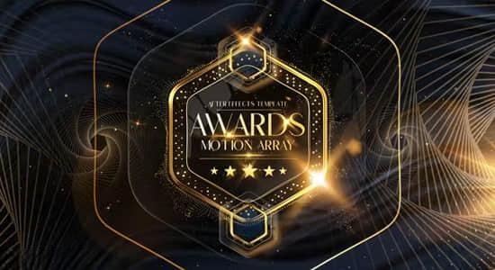 AE模板-金色颁奖典礼栏目包装开场介绍片头 Awards pack AE模板-金色颁奖典礼栏目包装开场介绍片头 Awards pack